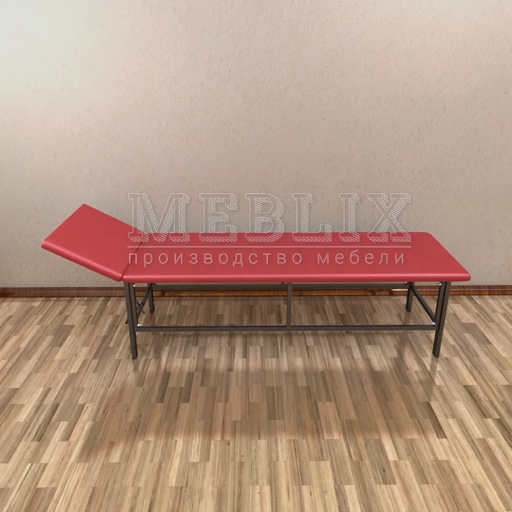 Канапа медична оглядова. Кушетка з нерегульованим підголівником.
