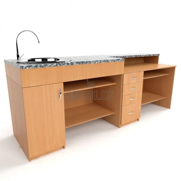 Демонстраційній стіл для кабінету Хімії